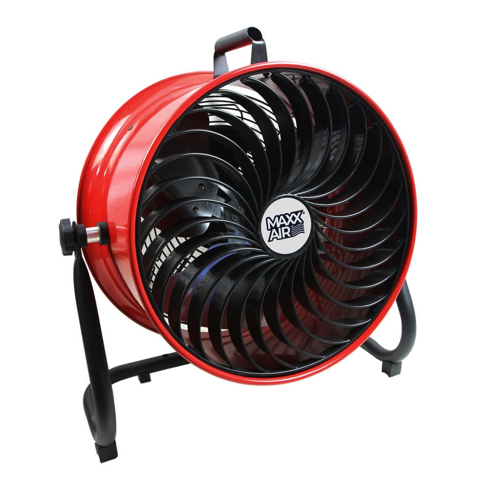 Maxx Air 16 Inch 1600 CFM 120V 3-Speed Tilting Turbo Floor Fan, large image number 5