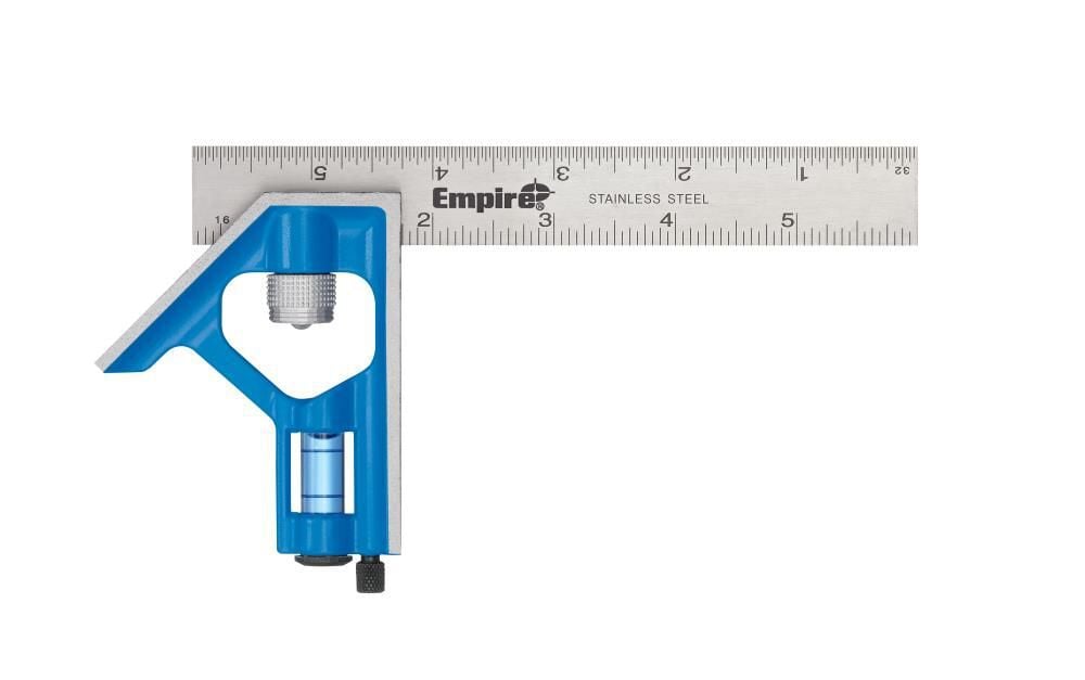 Empire Level 6 in. True Blue Combination Square, large image number 4