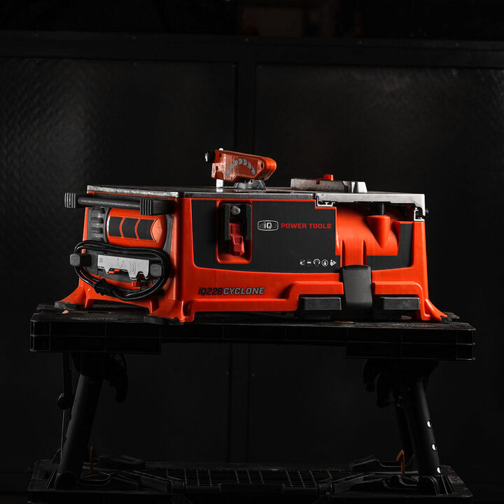 iQ Power Tools 7 inch Dry Cut Bench/Tabletop Tile Saw with Integrated Dust Control and New TRU-CUT System, large image number 5