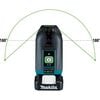 Makita 12V max CXT Self-Leveling Cross-Line/4-Point Green Beam Laser Kit, small image number 3