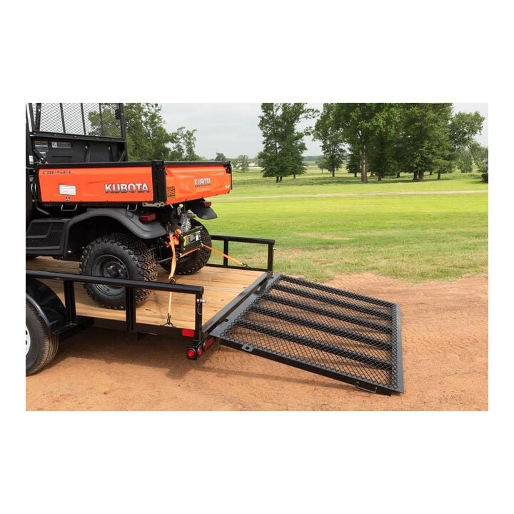 Orangeline Utility Trailer 77in x 12' Single Axle, large image number 2
