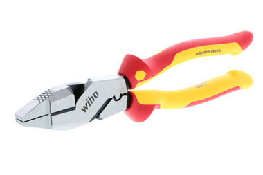 Wiha Insulated NE Style Linemans Pliers with Crimpers 9.5in