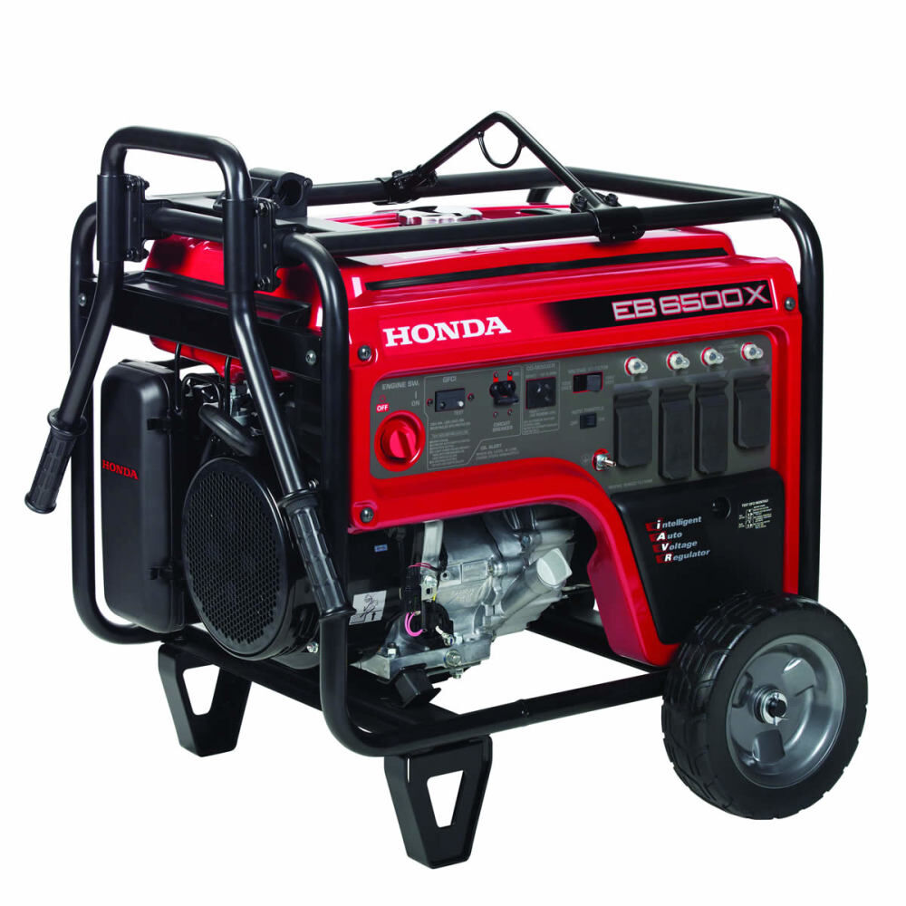 Honda 6,500 Watt Gas Powered 49-State Portable Generator Honda 6,500 Watt Gas Powered 49-State Portable Generator