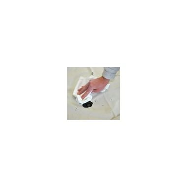 Trimaco 17 in x 14 in Microfiber Shammy Style Wiper White