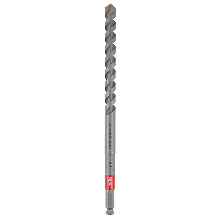 Milwaukee Shockwave Impact Duty Lineman Fiberglass Drill Bit 11/16inch x 12inch, large image number 0