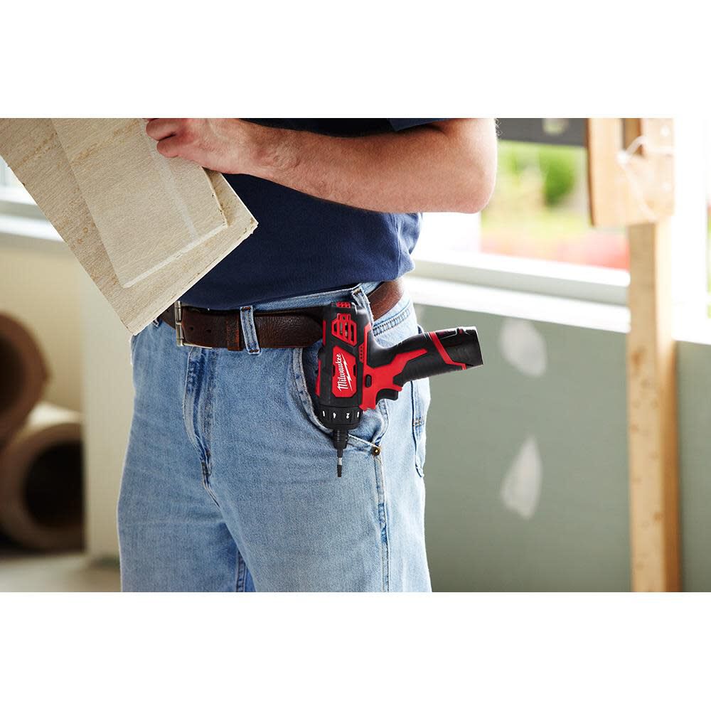 Milwaukee M12 1/4 in. Hex 2 Speed Screwdriver Kit, large image number 9