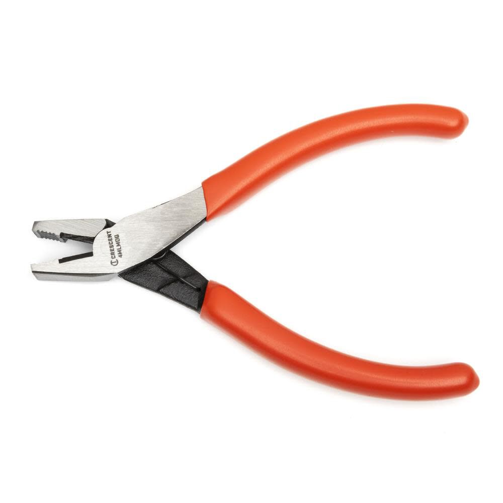 Crescent 4in Mini Dipped Handle Linesman Pliers 4MLMDG - Acme Tools