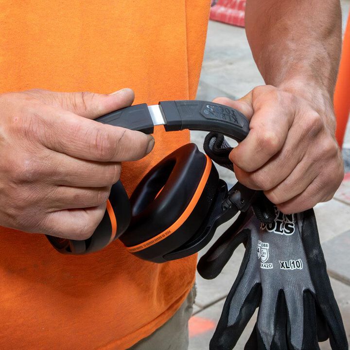 Klein Tools Bluetooth Behind-The-Head Earmuffs, large image number 9