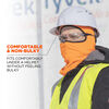 Ergodyne N-Ferno 6821 Orange Balaclava Face Mask - Fleece, small