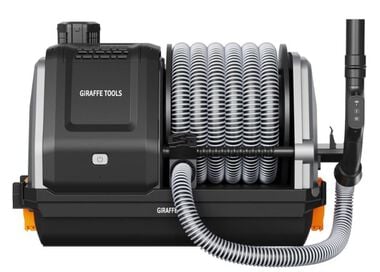 Giraffe Tools 32 Cfm Corded Retractable Vacuum Cleaner with Remote Control