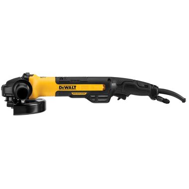 DEWALT 7in Small Angle Grinder Rat Tail with Kickback Brake No Lock On