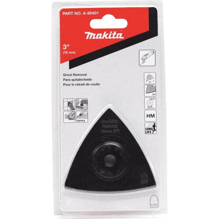 Makita 3 In. Sanding Plate (TC), large image number 1