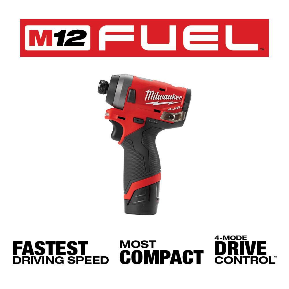 Milwaukee m12 fuel drill sales and impact driver combo kit