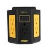 Prime 5-Outlet Workshop Tap with 2-Port 3.4A USB Charger, small image number 3
