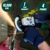 Metabo HPT 4-1/2 In. 6.2 Amp Disc Grinder, small