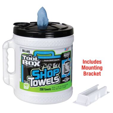 Sellars Blue Shop Towel Big Grip R Bucket