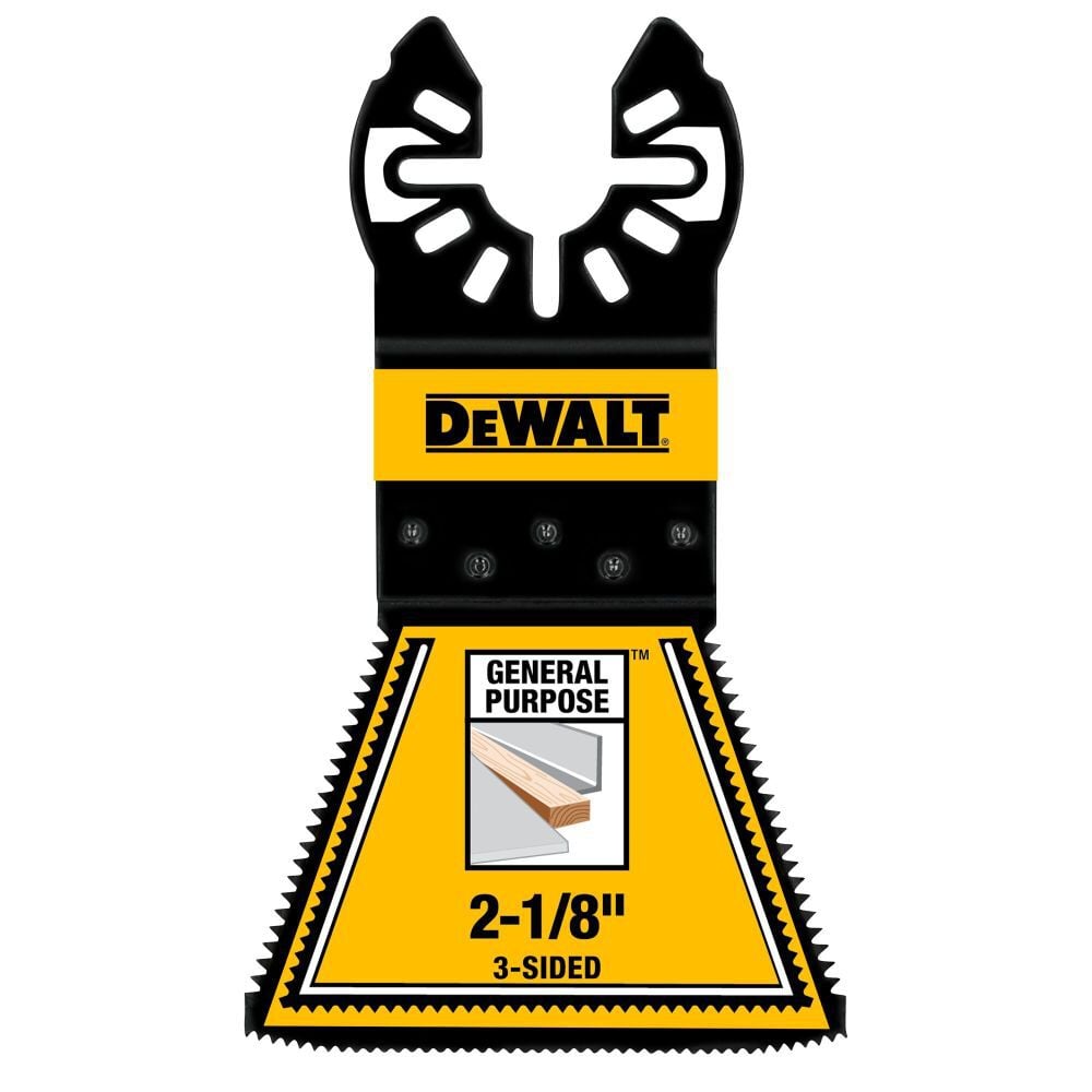 DEWALT 2 1/8 Inch General Purpose 3-Sided Oscillating Blade 1 Pack - DWA4283