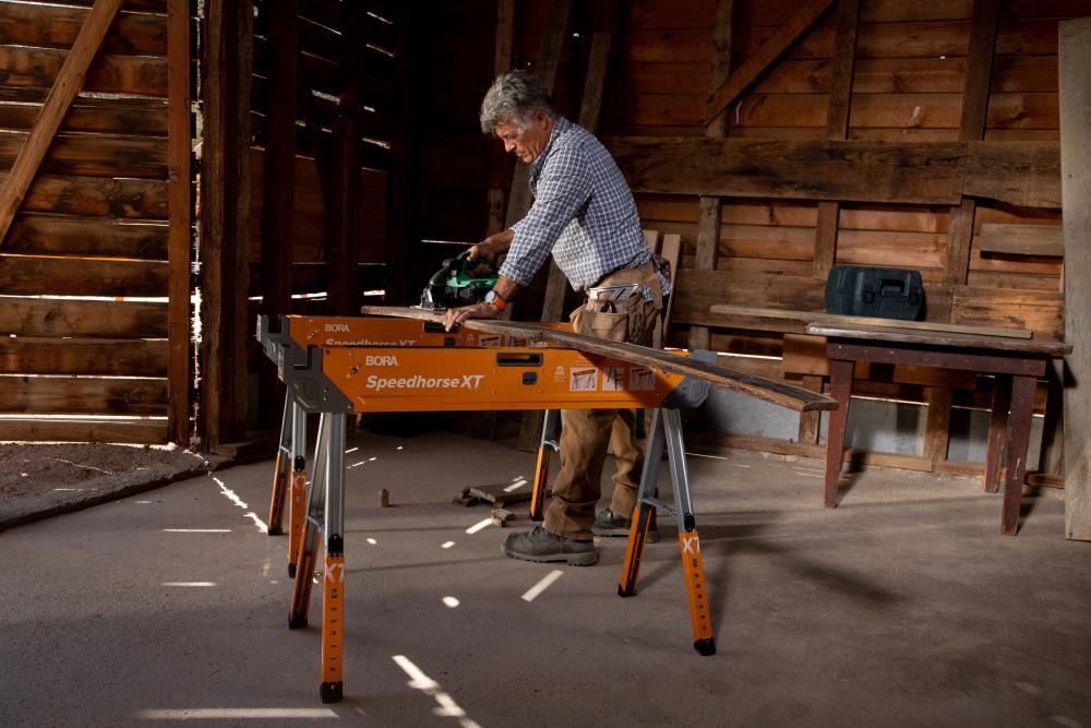 Bora Portamate Adjustable Speedhorse XT Sawhorse Work Support System Two Pack, large image number 7