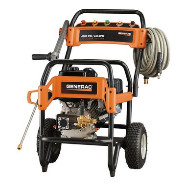 Generac Commercial 4200PSI Power Washer Triplex Pump 49-State/CSA, large image number 1