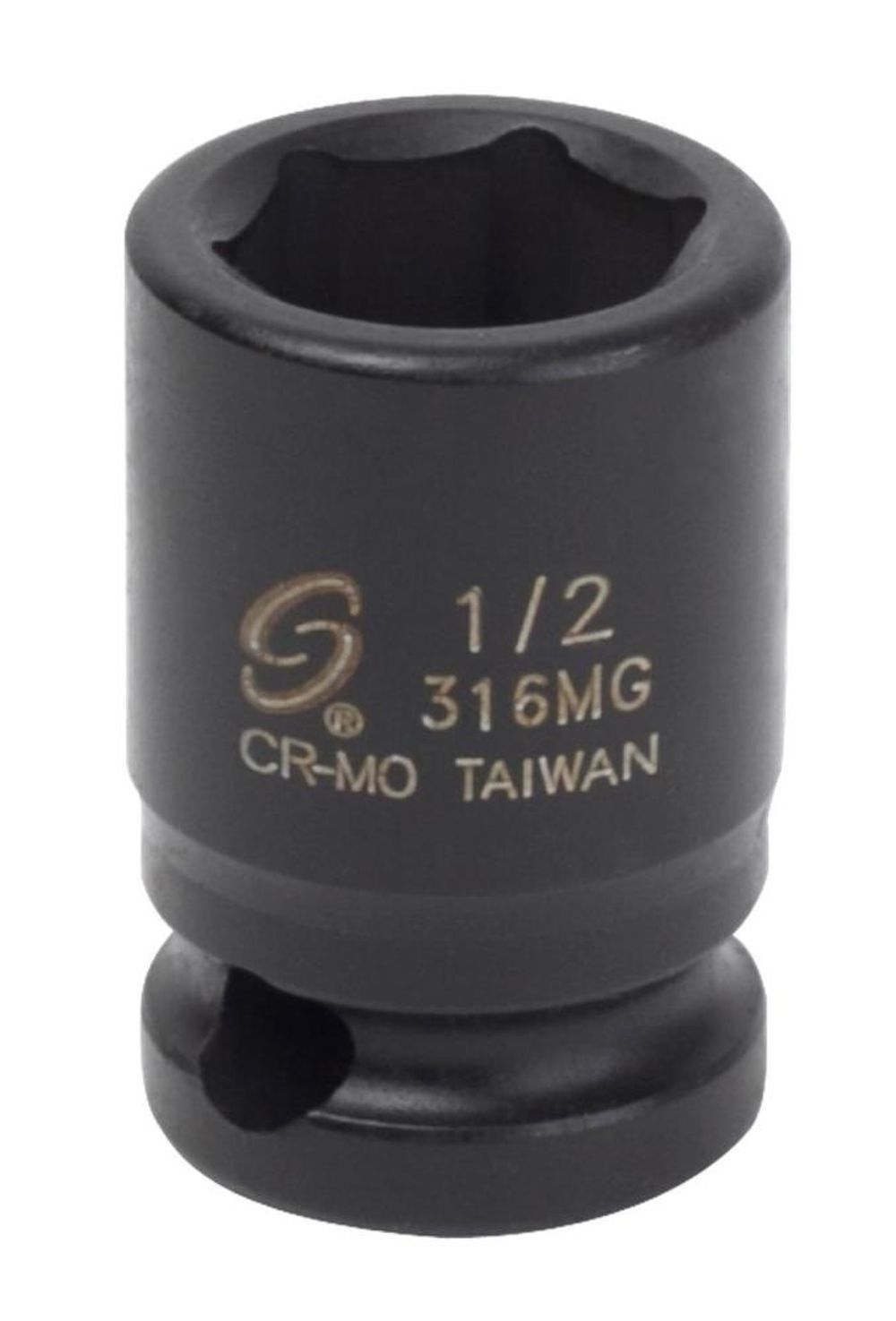 Sunex 3/8 Inch Drive 1/2 Inch Magnetic Impact Socket, large image number 1