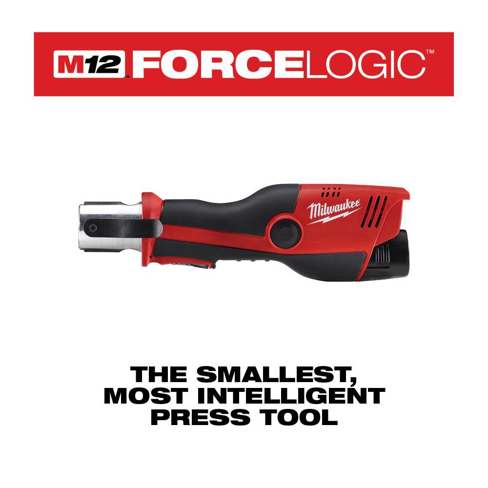 Milwaukee M12 Press Tool Kit No Jaws Reconditioned 2473 80 Acme Tools
