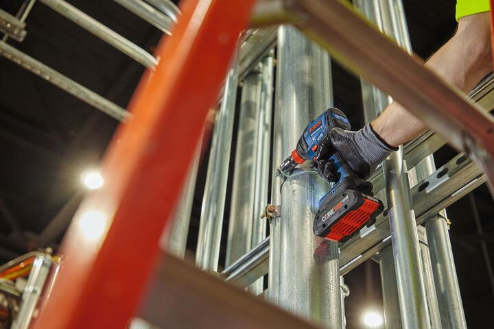 Bosch Promotional 18V Impact Driver Connected Ready Freak Two In One 1/4in & 1/2in (Bare Tool), large image number 3