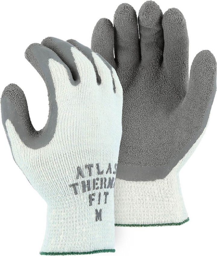 Majestic Glove Atlas Rubber Coated Wrinkled Palm Glove Large, large image number 2