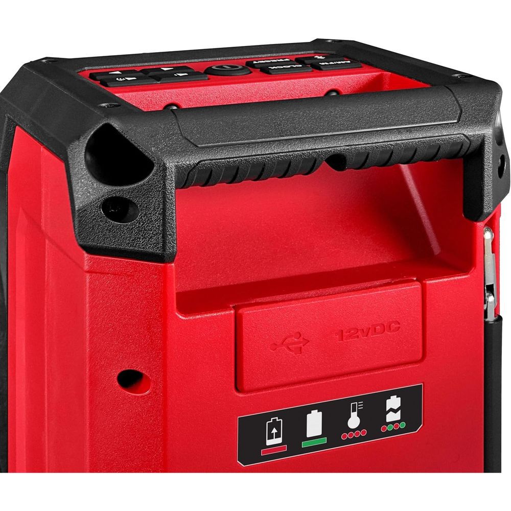 Milwaukee M12 Compact Inflator Kit, M12 Radio + Charger Bundle, large image number 12
