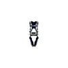 DBI Sala Gray Safety Harness with QC Chest Tongue Leg Buckle Medium, small image number 1