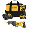 DEWALT 20V MAX Cordless Impact Driver Kit and Reciprocating Saw Bundle, small image number 2