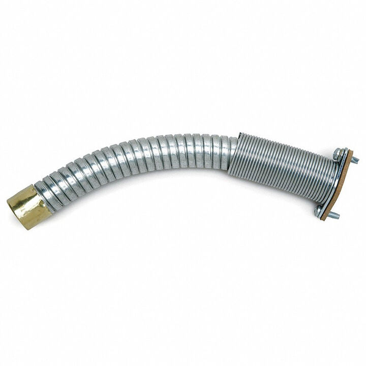 Justrite 1 Inch x 9 Inch Flexible Hose Replacement for Type II Safety Cans, large image number 1