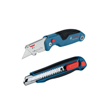 Bosch Utility Knife Set, 2 Pieces
