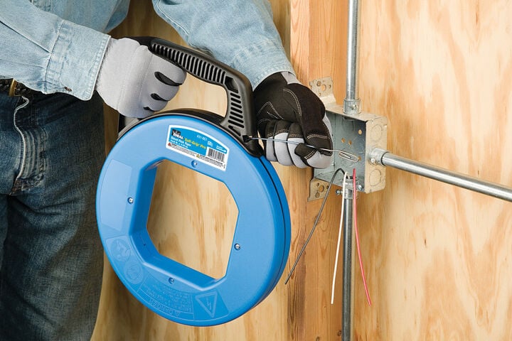 Ideal Industries 240Ft Blued Steel Fish Tape, large image number 1