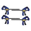 Irwin Quick Grip Clamps  One-Handed Mini Bar 6 Inch 4 Pieces, small image number 1
