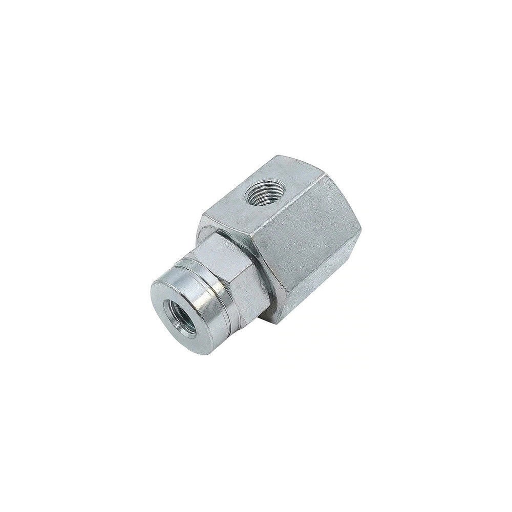 Coxreels 1/4in I.D. Zinc Plated Steel Nitrile Seal Swivel, large image number 1