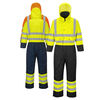 Portwest Yellow and Black Contrast Coverall Lined - XL, small image number 1