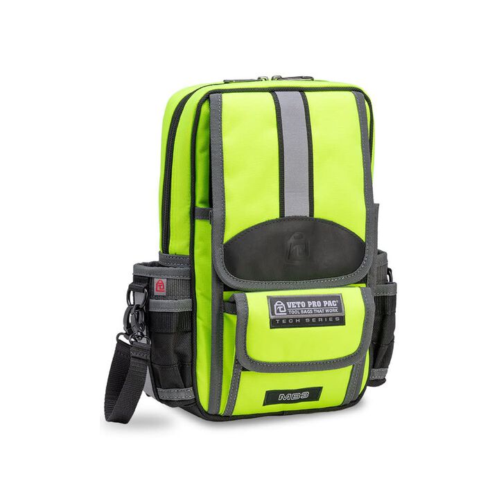 Veto Pro Pac Zippered Diagnostic Meter Bag (No Base) Large, Hi-Viz Yellow, large image number 3