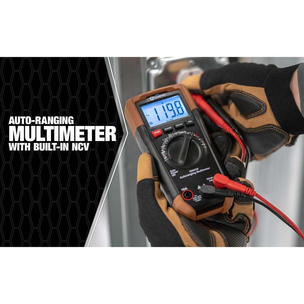 Southwire 600V Cat III 12-Function Auto-Ranging Multimeter, large image number 3
