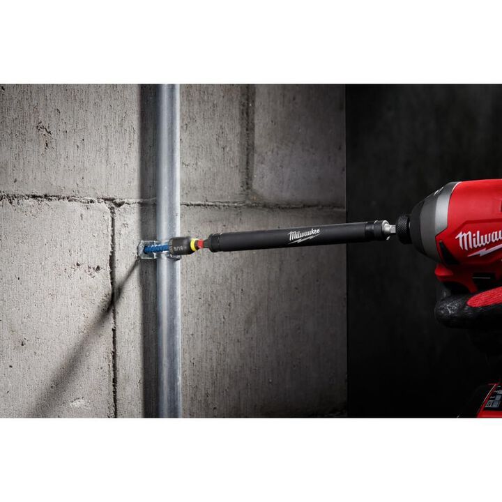 Milwaukee SHOCKWAVE Impact Duty Carbide Hammer Drill Bit Concrete Screw Install Kit 7pc, large image number 10