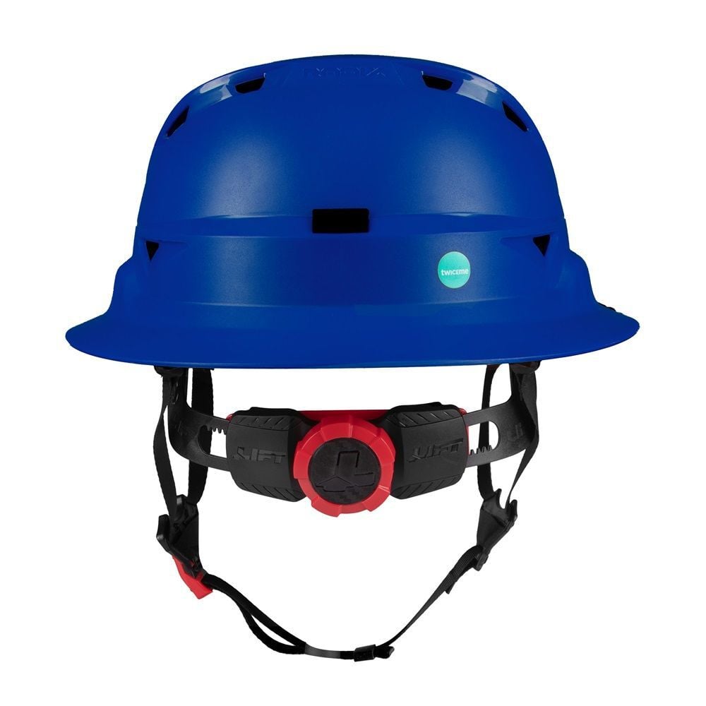 Lift Safety RADIX Type 2 Full Brim Hard Hat, Vented, Blue, large image number 2