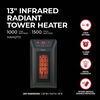 VisionAir 13 In. 1000/1500W 5118 Btu 194 Sq-Ft. 6 Tube Infrared Heater, small image number 4