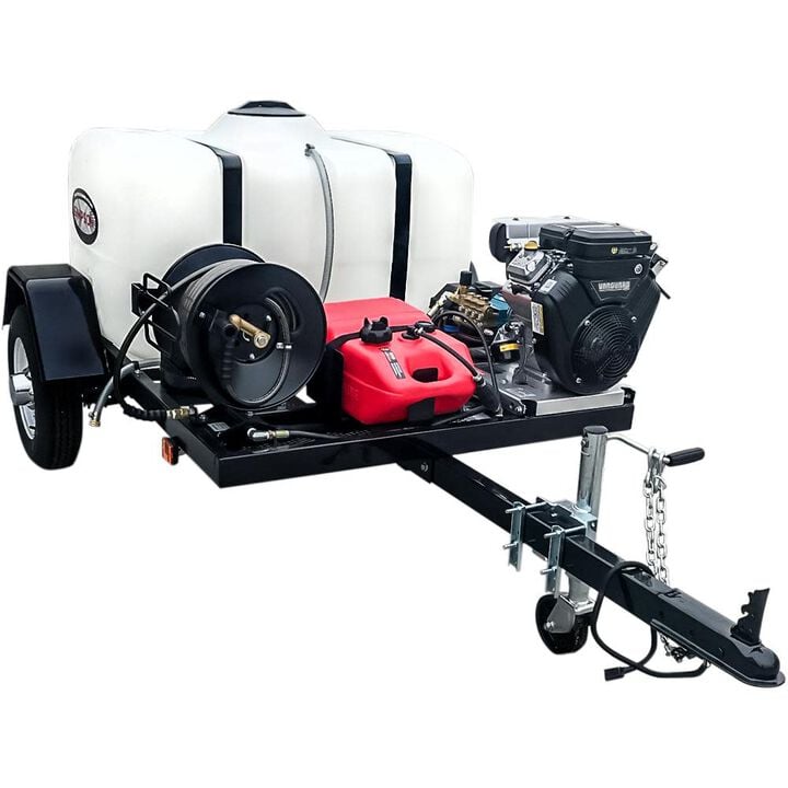 Simpson 4200 PSI 4.0 GPM Gas Powered Cold Water Pressure Washer Trailer with 5 Spray Tips, large image number 7