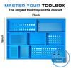 Boltster Top Box XL Fastener Organizing Tool Tray Blue, small image number 2