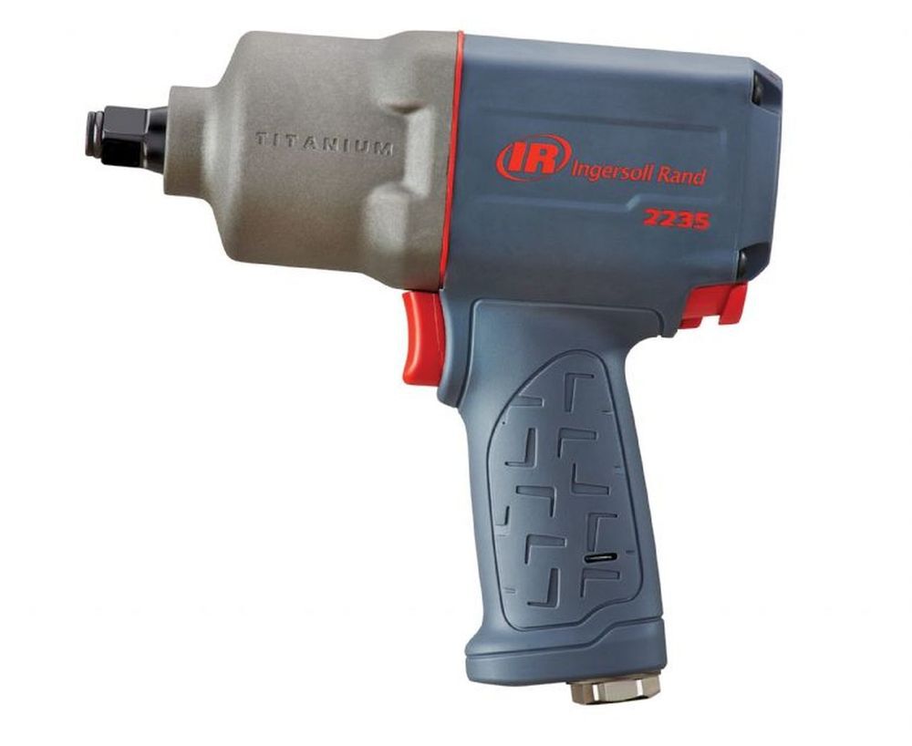 Ingersoll Rand 1/2 In. Drive Bottom Exhaust Air Powered Quiet Impact Wrench, large image number 2