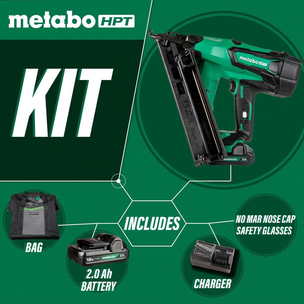 Metabo cordless finish best sale nailer