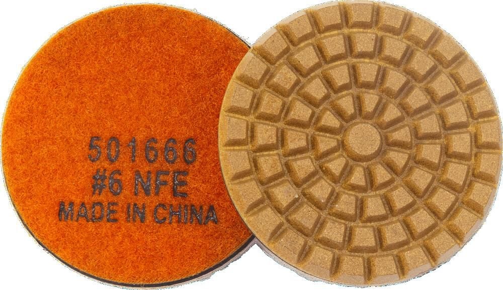 National Flooring Equipment Resin Bond Metal Grinding Disks - 400-800 Grit 3mm, large image number 1