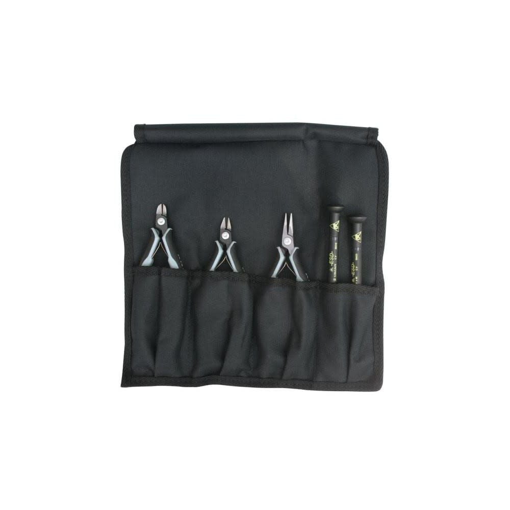 Knipex ESD Electronic Tool Set with Screwdrivers 5pc, large image number 2