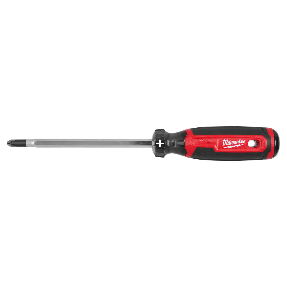 Milwaukee #3 Phillips 6 Inch Cushion Grip Screwdriver (USA), large image number 10