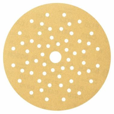 Bosch Multi Hole Hook and Loop Sanding Discs 120 Grit 6in 5pc
