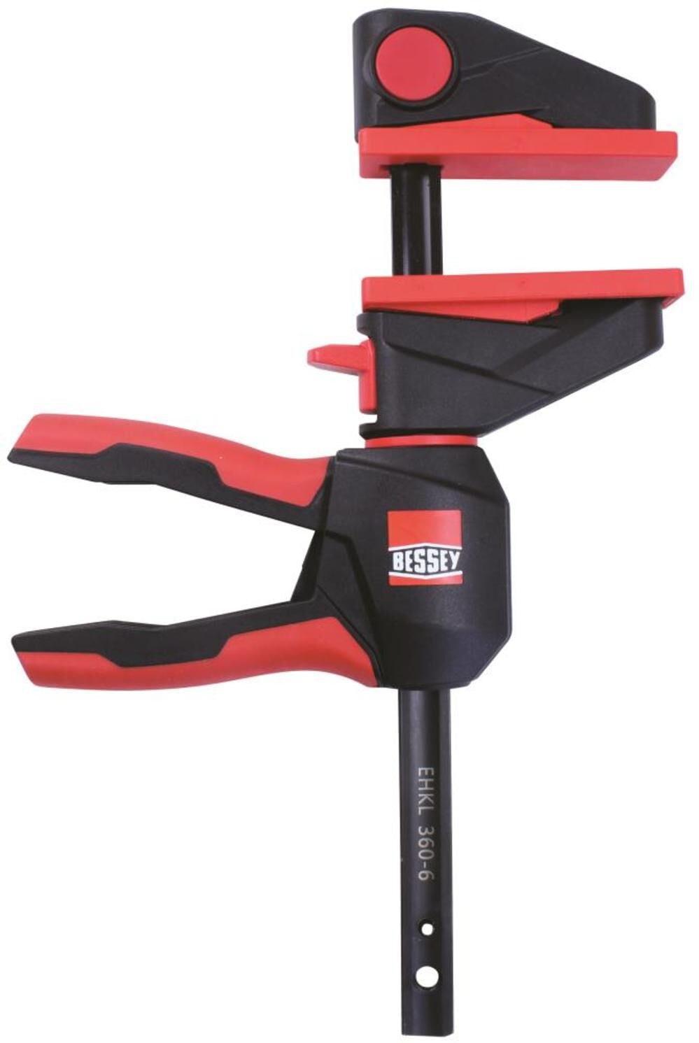 Bessey 6 Inch Trigger Clamp and Spreader 360 Rotating Handle One-Hand Bar Clamps - EHKL360-06